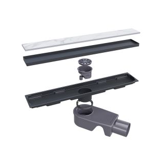 Душевой лоток RGW SDR-22B 47212260-04 60см под плитку чёрный